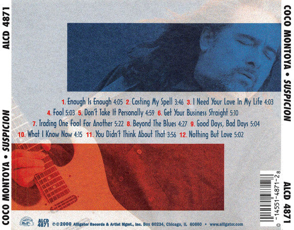 Coco Montoya : Suspicion (CD, Album)