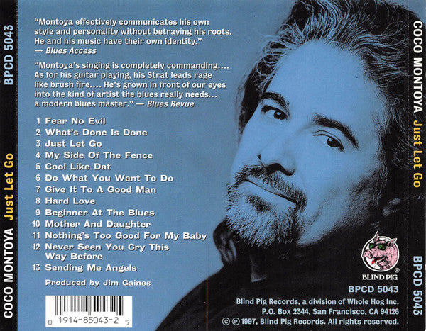 Coco Montoya : Just Let Go (CD, Album)