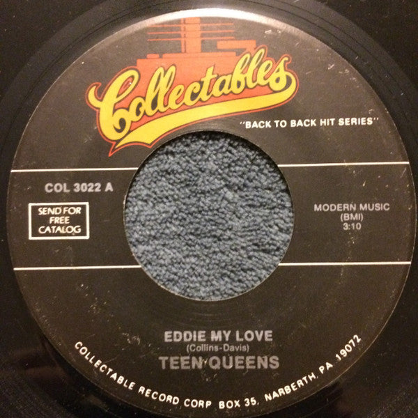 Teen Queens* / The Cadets : Eddie My Love / Stranded In The Jungle (7", Single)