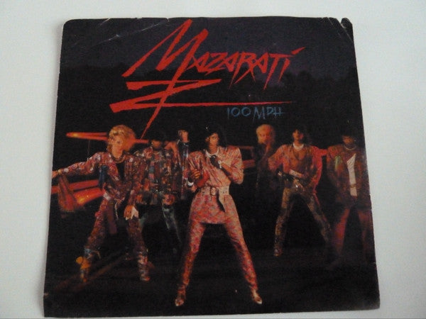 Mazarati : 100 Mph (7", Promo, Sma)
