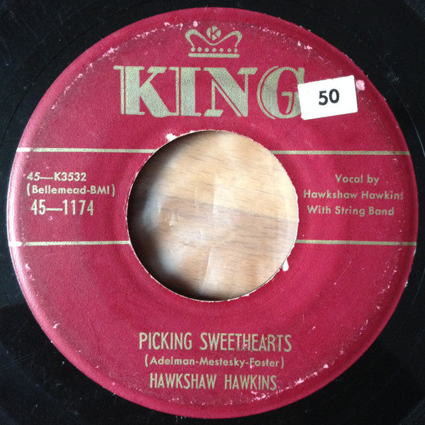 Hawkshaw Hawkins : The Life Story Of Hank Williams (7", Single)
