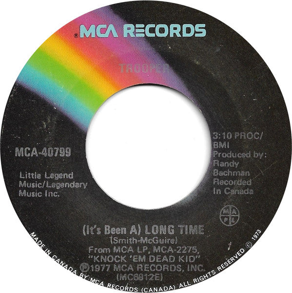 Trooper (4) : (It's Been A) Long Time (7", Single)