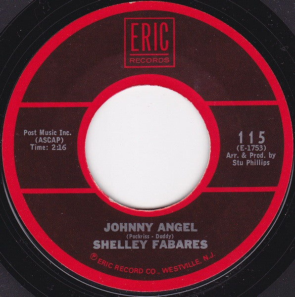 Shelley Fabares : Johnny Angel / Johnny Loves Me (7", Single, RP)