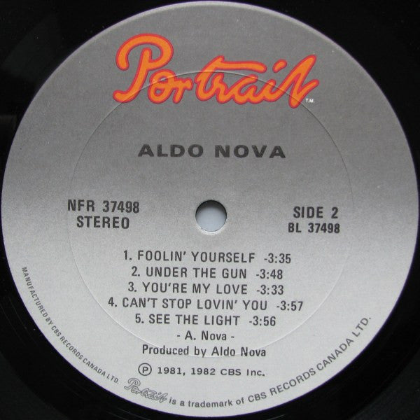 Aldo Nova : Aldo Nova (LP, Album)