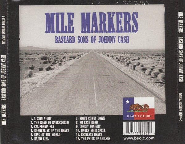 Bastard Sons Of Johnny Cash : Mile Markers (CD, Album)