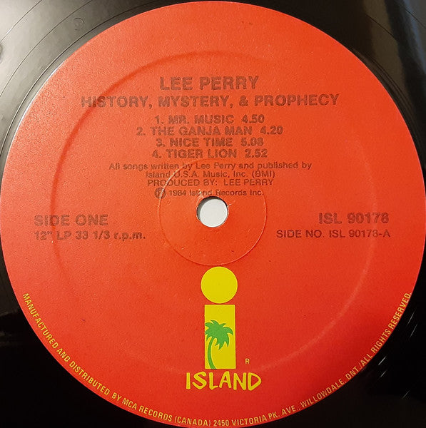 Lee Perry : History Mystery Prophesy (LP, Album)
