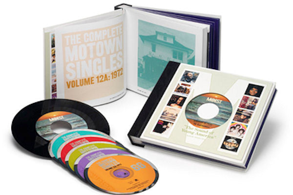Various : The Complete Motown Singles | Vol. 12A: 1972 (7", Single + 5xCD, Comp, Ltd, RM + Box)