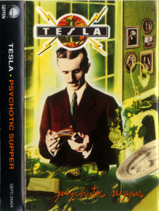 Tesla : Psychotic Supper (Cass, Album, Dol)
