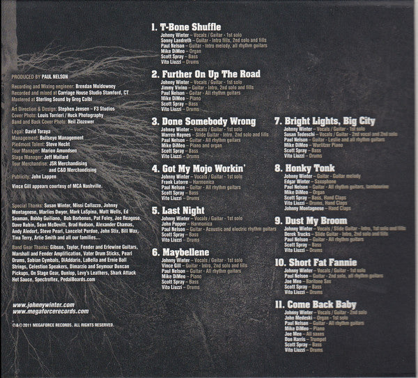 Johnny Winter : Roots (CD, Album, Dig)