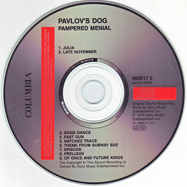 Pavlov's Dog : Pampered Menial & At The Sound Of The Bell (2xCD, Comp, RE)