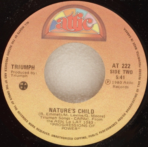 Triumph (2) : I Can Survive (7", Single)