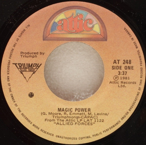 Triumph (2) : Magic Power (7", Single)