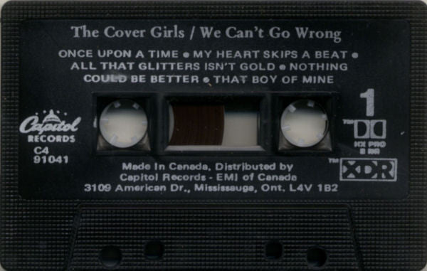 The Cover Girls : We Can't Go Wrong (Cass, Album, Dol)