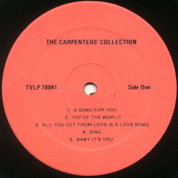Carpenters : The Carpenters Collection (2xLP, Comp, M/Print, © 1)