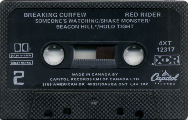 Red Rider : Breaking Curfew (Cass, Album, Dol)