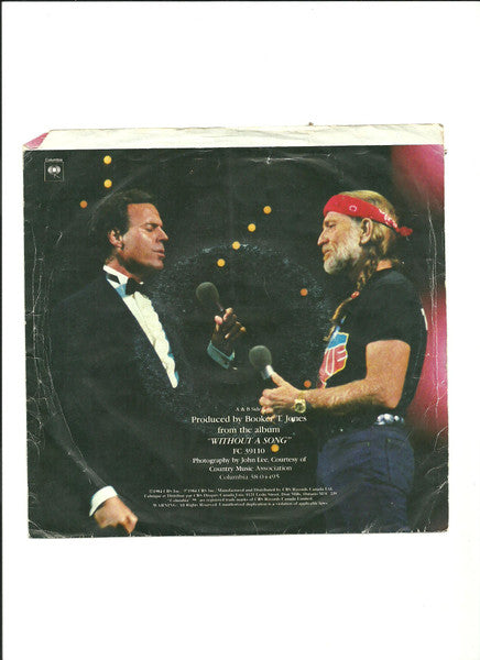 Willie Nelson & Julio Iglesias : As Time Goes By (7", Single)