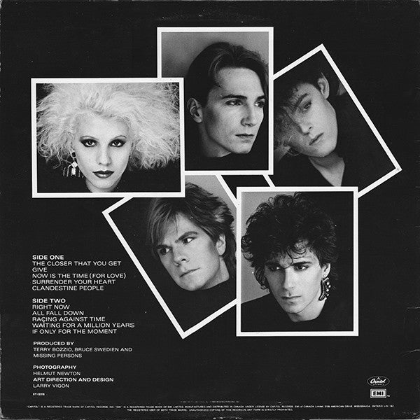 Missing Persons : Rhyme & Reason (LP, Album)