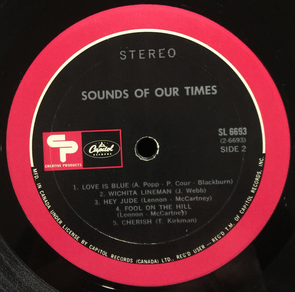 Anne Murray, The Sounds Of Our Times : Anne Murray Plus Instrumentals By The Sounds Of Our Times (LP, Comp)