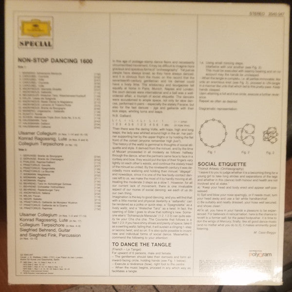 Siegfried Behrend & Siegfried Fink : Non-Stop Dancing 1600 (LP)