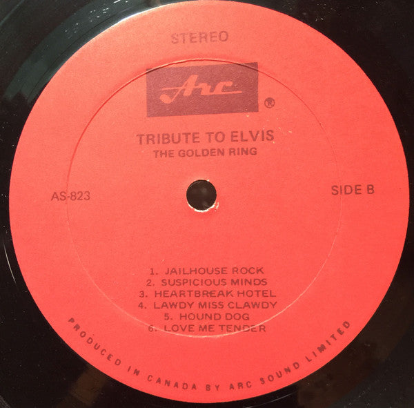 The Golden Ring : Tribute To Elvis (LP)