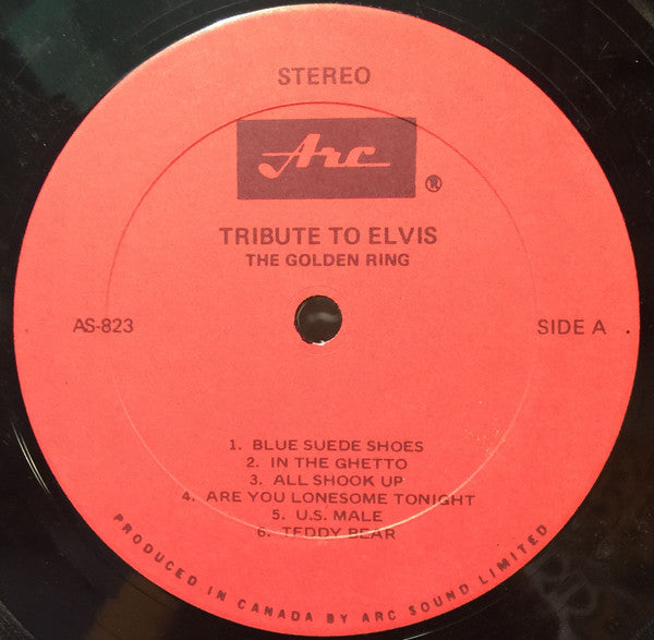 The Golden Ring : Tribute To Elvis (LP)