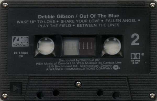 Debbie Gibson : Out Of The Blue (Cass, Album, Dol)