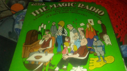 Various : The Magic Radio - A Radio That Tunes In Programs Of The Past One - One Full Hour Of Rare Radio Memories (LP, Album)