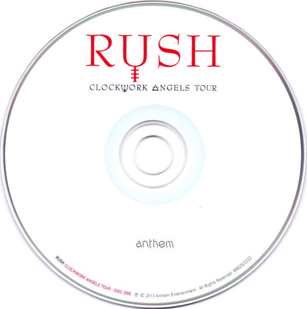 Rush : Clockwork Angels Tour (3xCD, Album)
