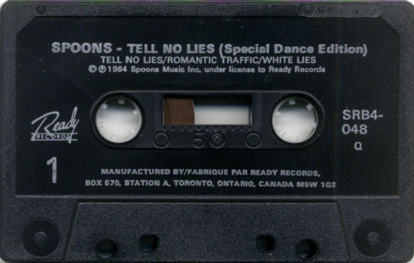 Spoons : Tell No Lies (Special Dance Edition) (Cass, EP, Dol)