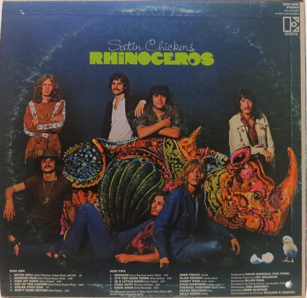 Rhinoceros (2) : Satin Chickens (LP, Album)