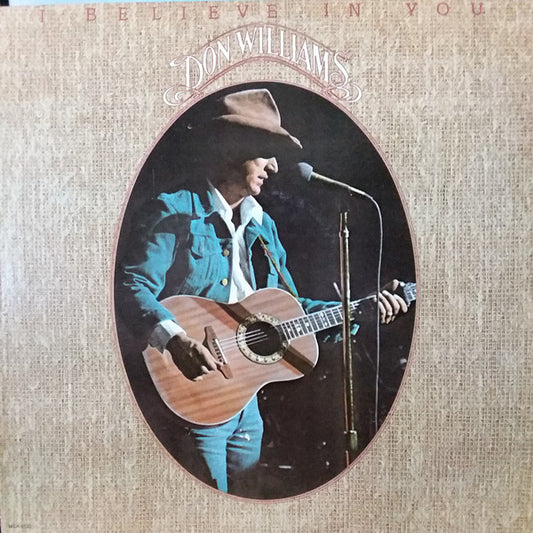 Don Williams (2) : I Believe In You (LP, Album, Pin)