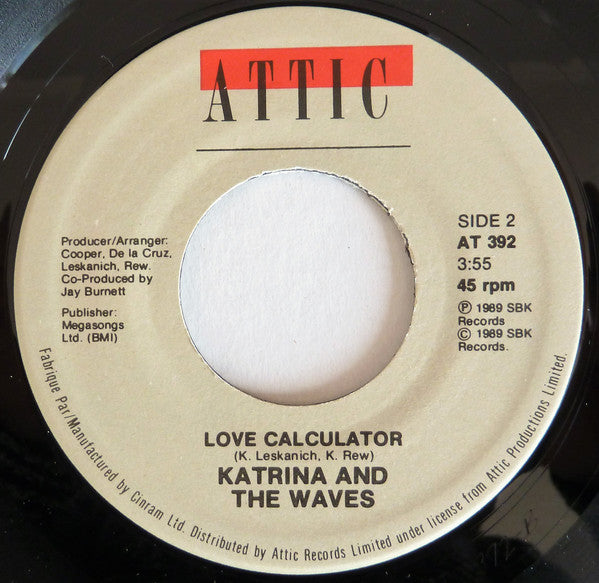 Katrina And The Waves : That's The Way (7", Single)