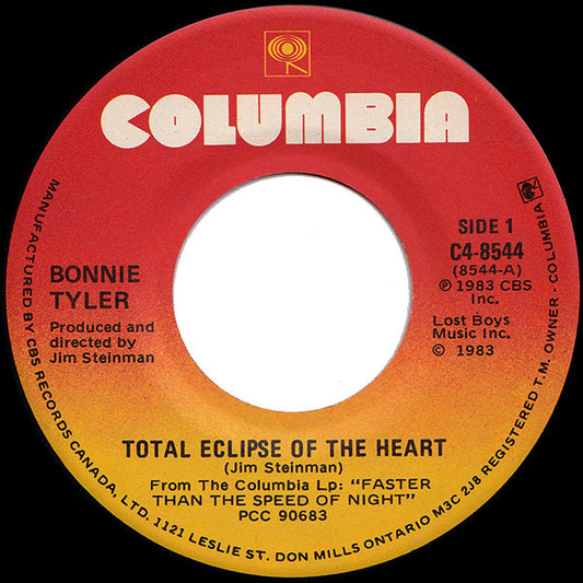 Bonnie Tyler : Total Eclipse Of The Heart (7", Single)