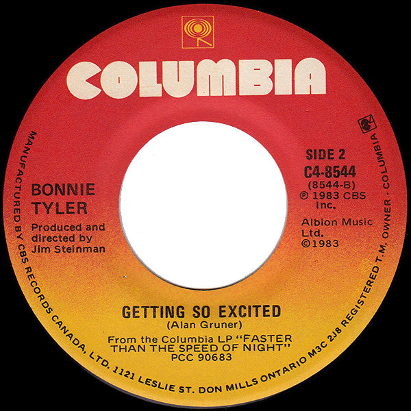 Bonnie Tyler : Total Eclipse Of The Heart (7", Single)