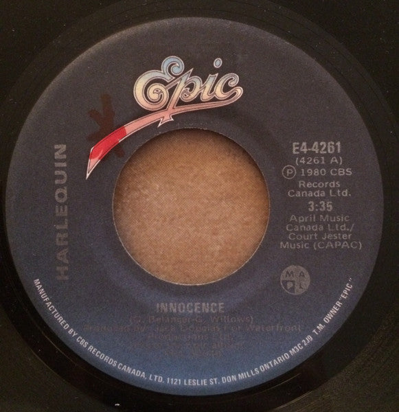 Harlequin (3) : Innocence (7", Single)