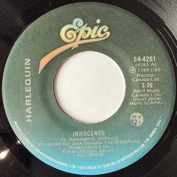 Harlequin (3) : Innocence (7", Single)