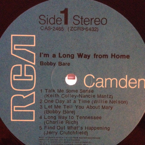 Bobby Bare : I'm A Long Way From Home (LP, Comp)