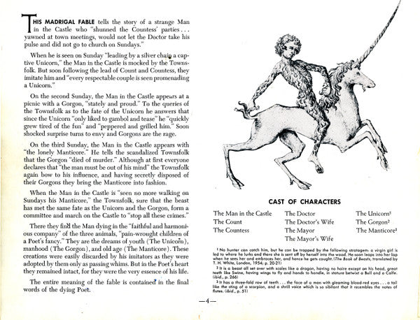 Thomas Schippers, Gian Carlo Menotti, New York City Ballet : The Unicorn, The Gorgon And The Manticore (LP + Box)