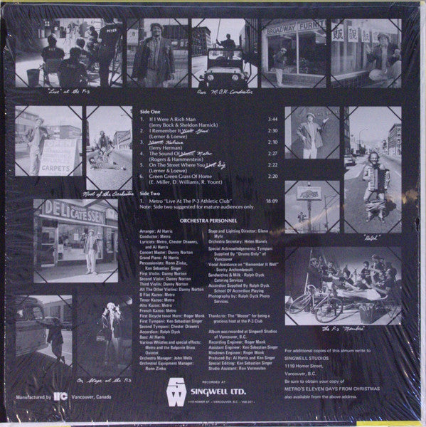 Metro (37) : Metro On Broadway (LP, Album)