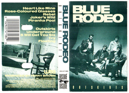 Blue Rodeo : Outskirts (Cass, Album)