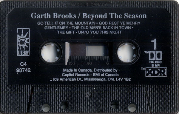 Garth Brooks : Beyond The Season (Cass, Album, Dol)