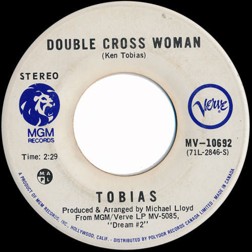 Tobias* : I Just Want To Make Music (7", Single)