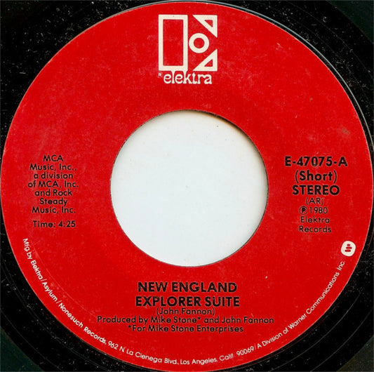 New England : Explorer Suite (7")