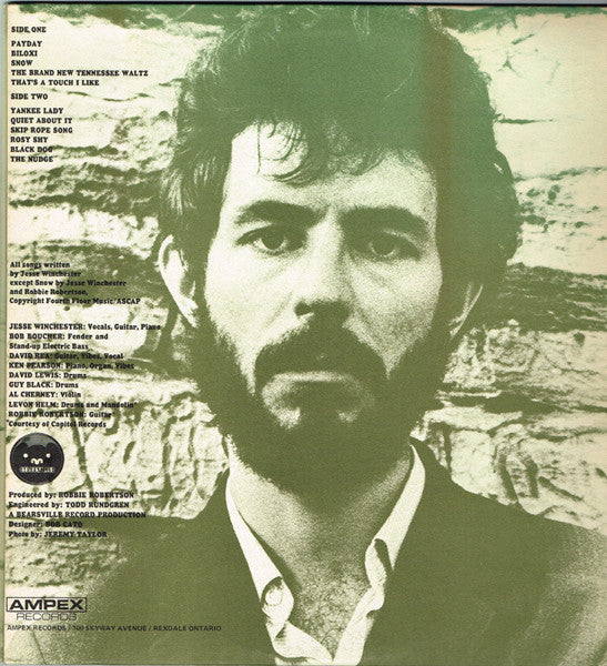 Jesse Winchester : Jesse Winchester (LP, Album, Gat)