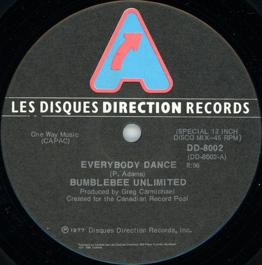 Bumblebee Unlimited : Everybody Dance (12")