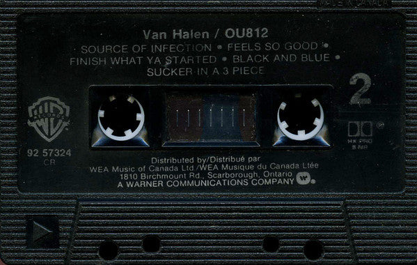 Van Halen : OU812 (Cass, Album, Dol)