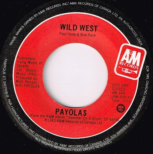 Payola$ : Wild West (7", Single)