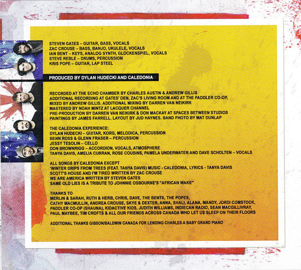 Caledonia (3) : We Are America (CD, Album)