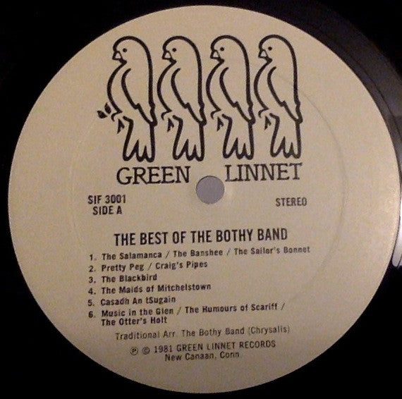 The Bothy Band : The Best Of The Bothy Band (LP, Comp)