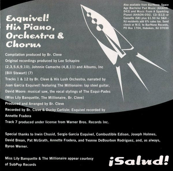 ¡Esquivel!* : Merry Xmas From The Space-Age Bachelor Pad (CD, Comp, Club)
